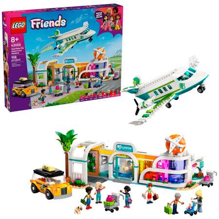 Конструктор детский LEGO Friends Аэропорт Хартлейк-Сити и самолет