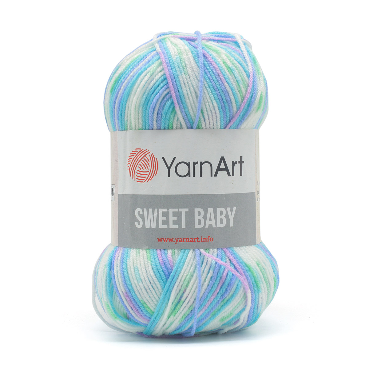 Пряжа для вязания YarnArt Sweet Baby 100 гр 300 м акрил тонкая детская 5 мотков цвет 903 - фото 2