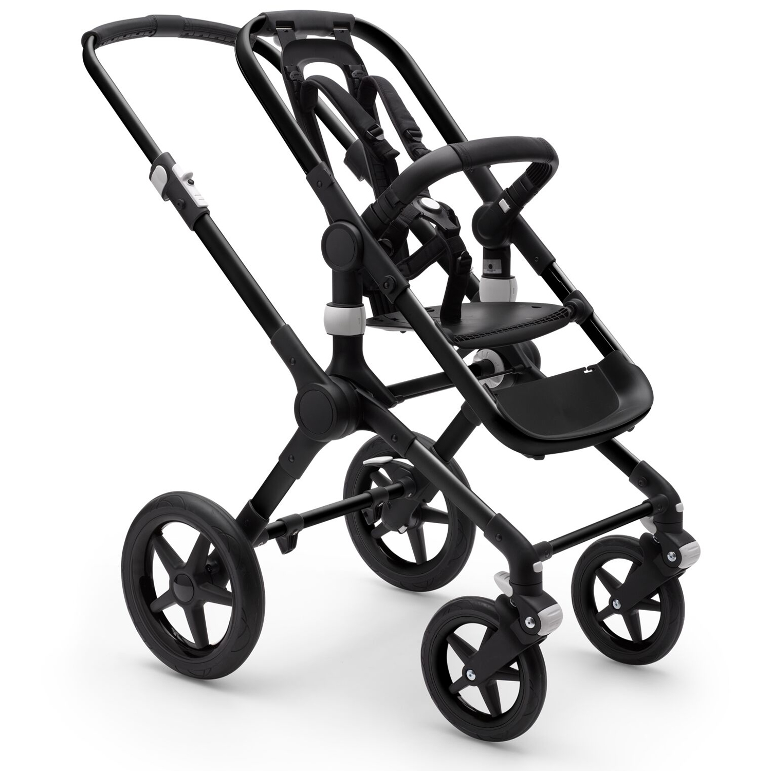 Коляска 2в1 Bugaboo Fox2 Complete Black Grey Melange-Grey Melange - фото 13