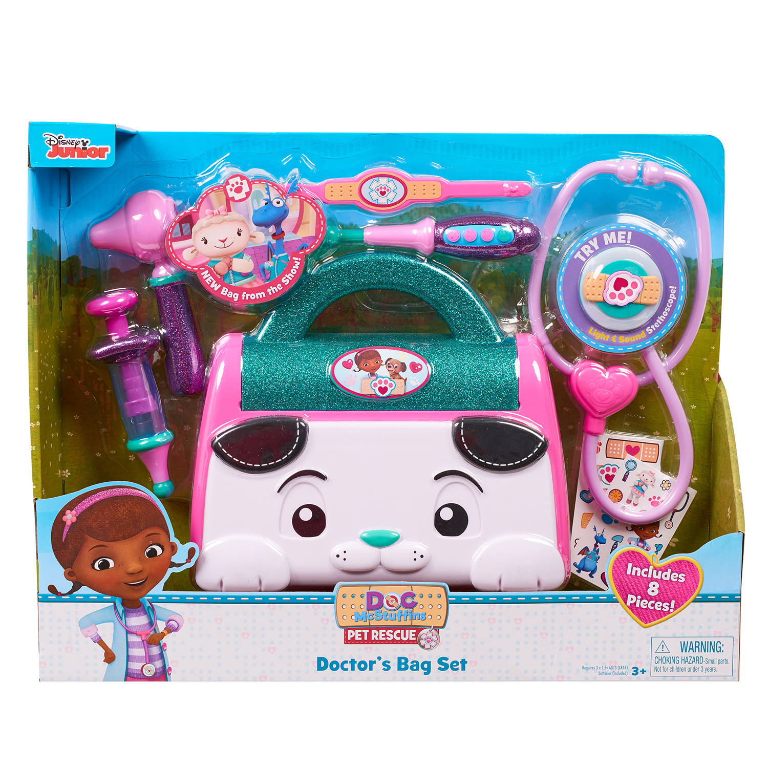 Набор DOC McStuffins Чемоданчик доктора Плюшевой 92435 купить по цене 999 ₽  в интернет-магазине Детский мир