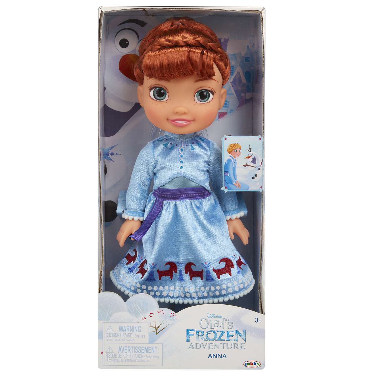 Кукла Disney Анна Олаф и холодное приключение 55083 55083 - фото 2