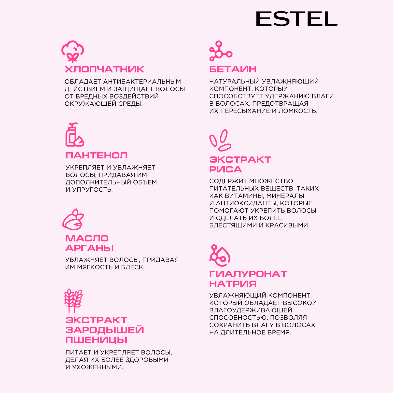 Спрей ESTEL увлажняющий ESTEL 18+ PLUS термозащита для волос лёгкое расчёсывание 100 мл - фото 5