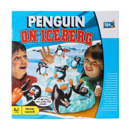 Настольная логическая игра Solmax для детей Пингвины на айсберге SM06846