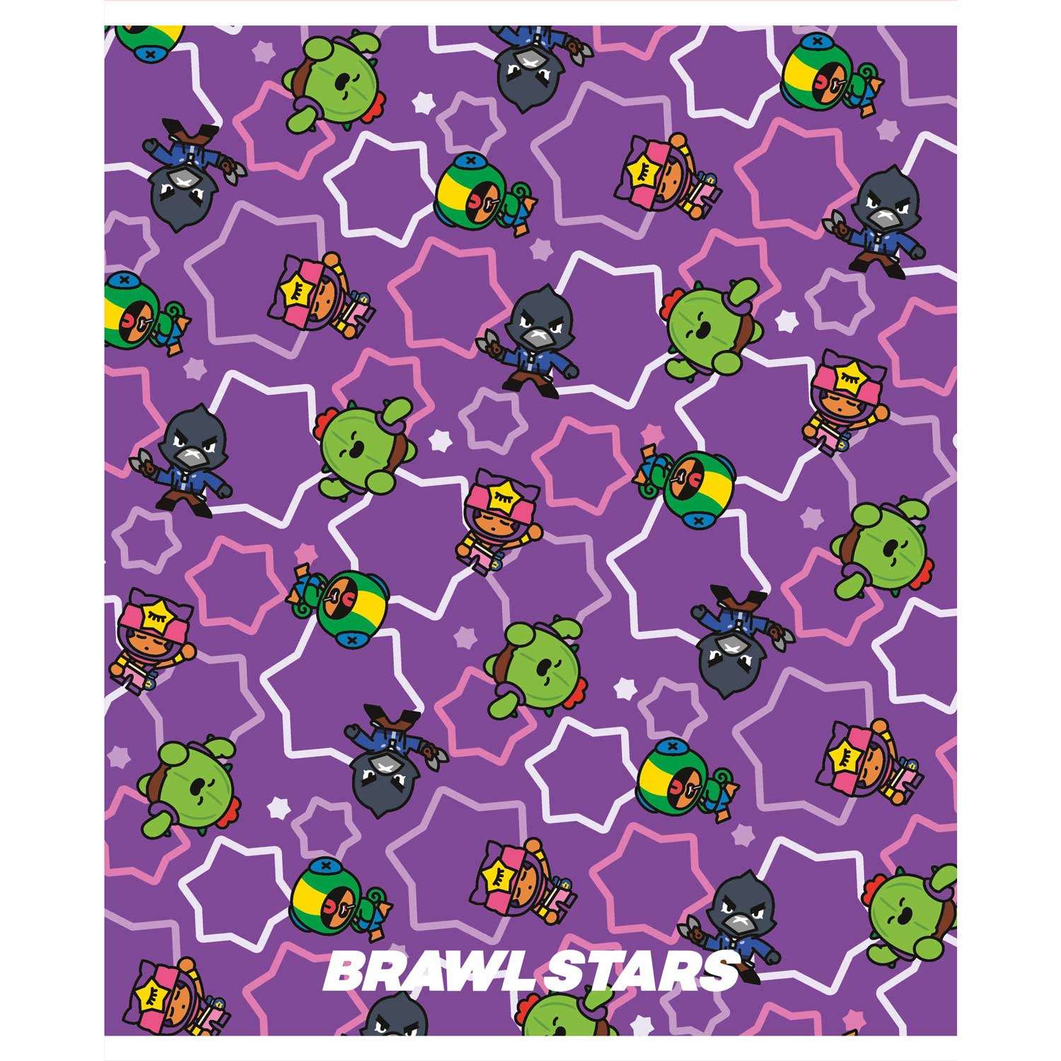 Комплект тетрадей BrawlStars Спайк/Фрэнк/Кроу Бравл Старс клетка 48 л комплект из 5 шт - фото 6
