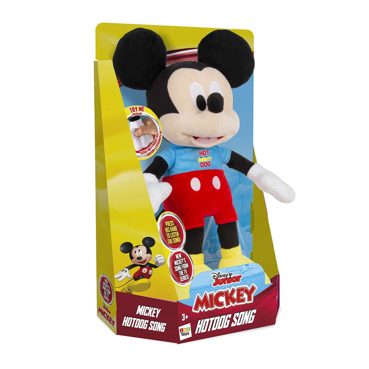 Мягкая игрушка Микки Маус Поющий - фото 2
