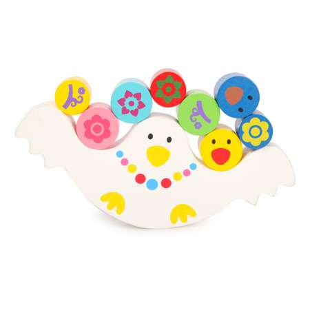 Игрушка BabyGo неваляшка Птичка-балансир