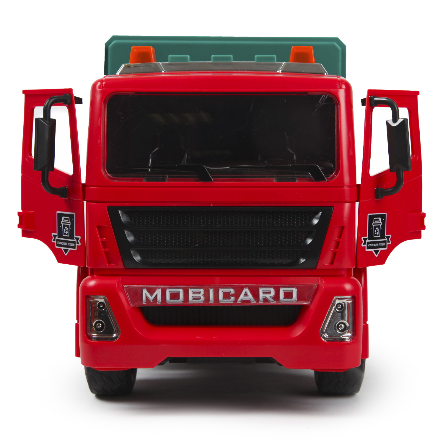 Мусоровоз Mobicaro 1:10 без механизмов OC-XPY-002 - фото 6