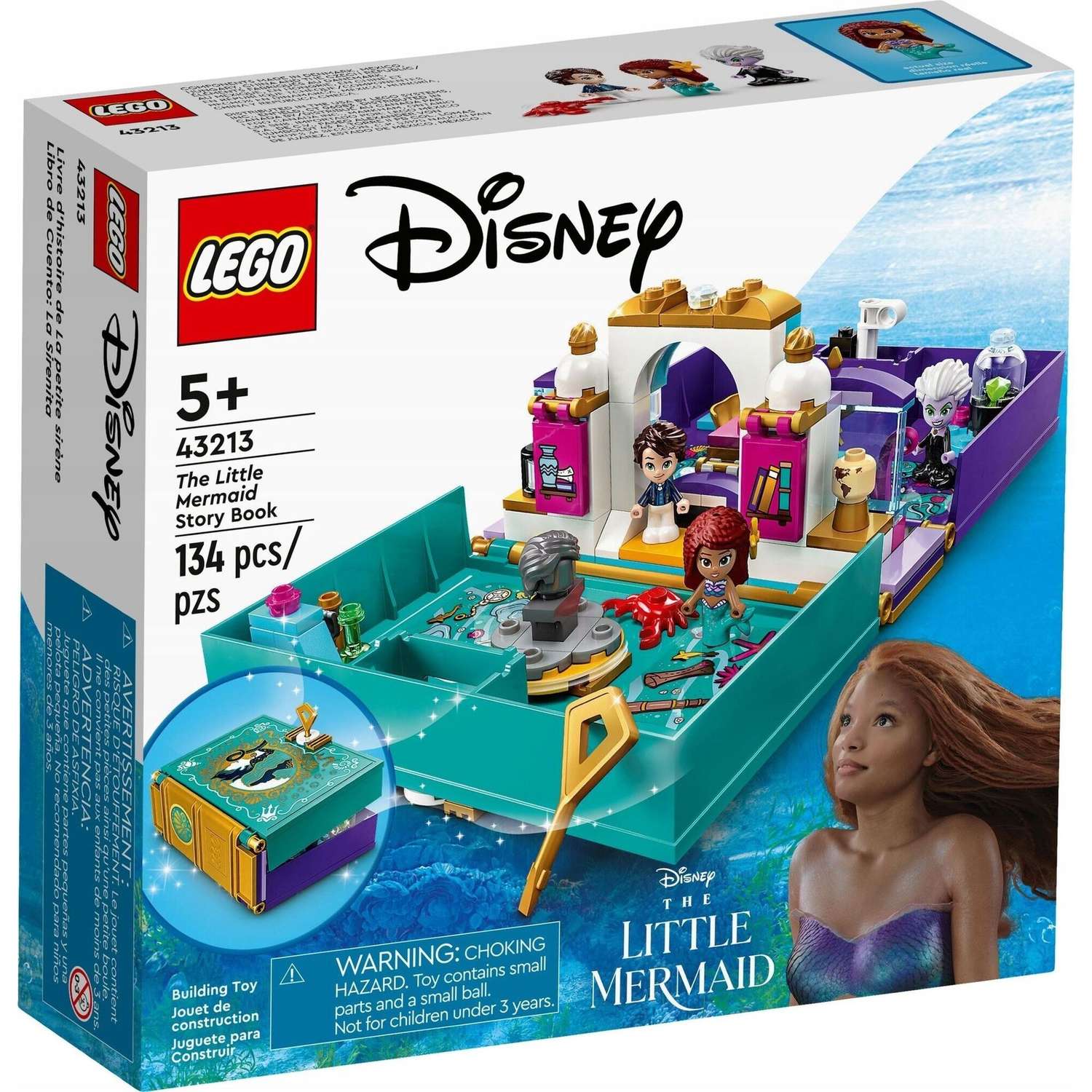 Конструктор LEGO Disney LEGO Истории русалочки The Little Mermaid Story Book 43213 - фото 1