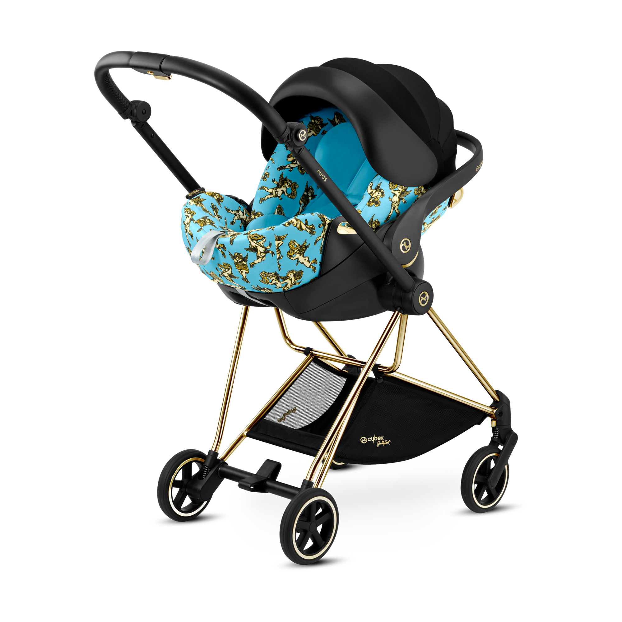 Автокресло Cybex Cloud Q JS Cherubs Blue - фото 15