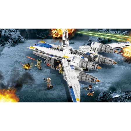 Конструктор LEGO Star Wars Истребитель Повстанцев U-wing блочный
