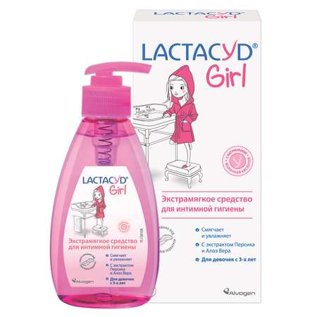 Средство для интимной гигиены Lactacyd с 3лет 200мл