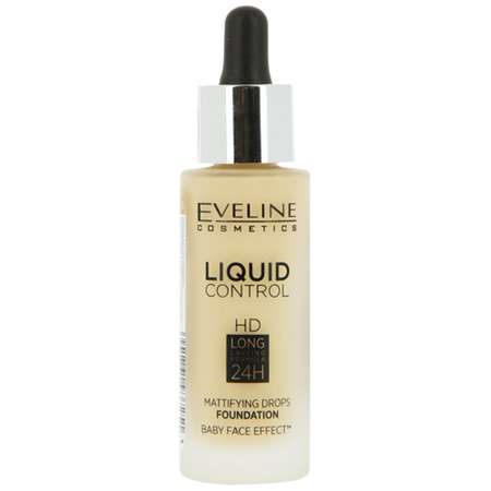 Тональный крем EVELINE Liquid control тон 20 жидкий