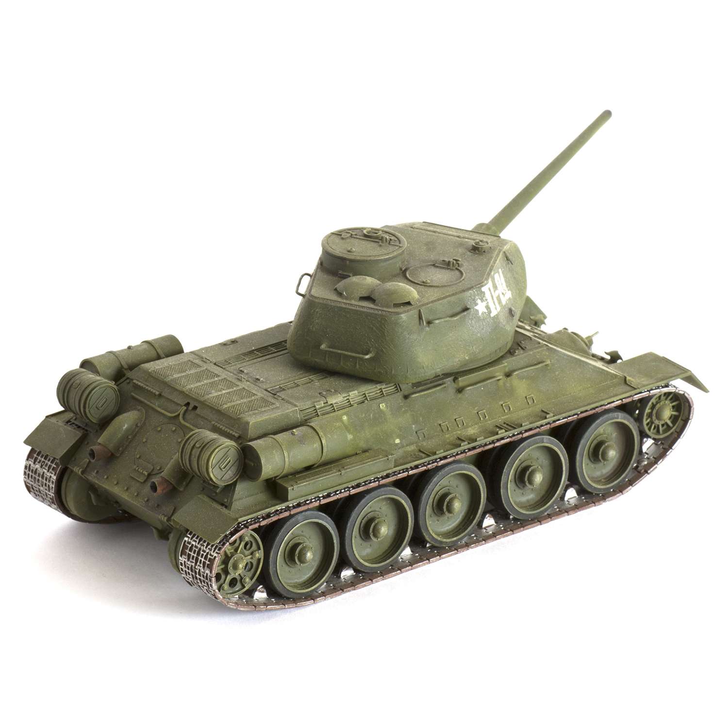 Модель для сборки Звезда Советский танк Т-34 3533 - фото 5