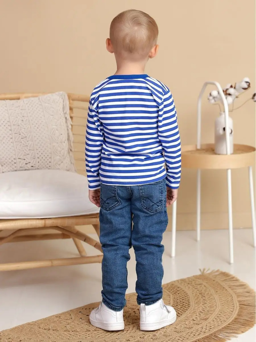 Лонгслив Babycollection lng001/sph/k1/003/p1*uсиний белый - фото 9