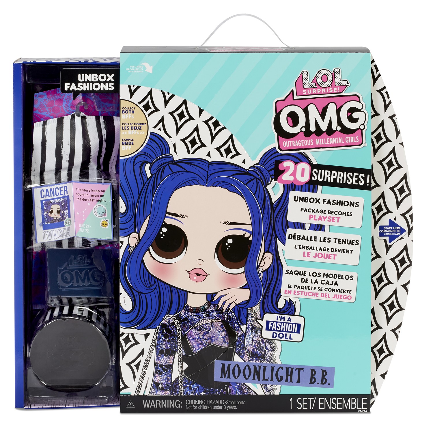 Кукла L.O.L. Surprise! Surprise OMG Doll Series 4.5 Moonlight B.B ...