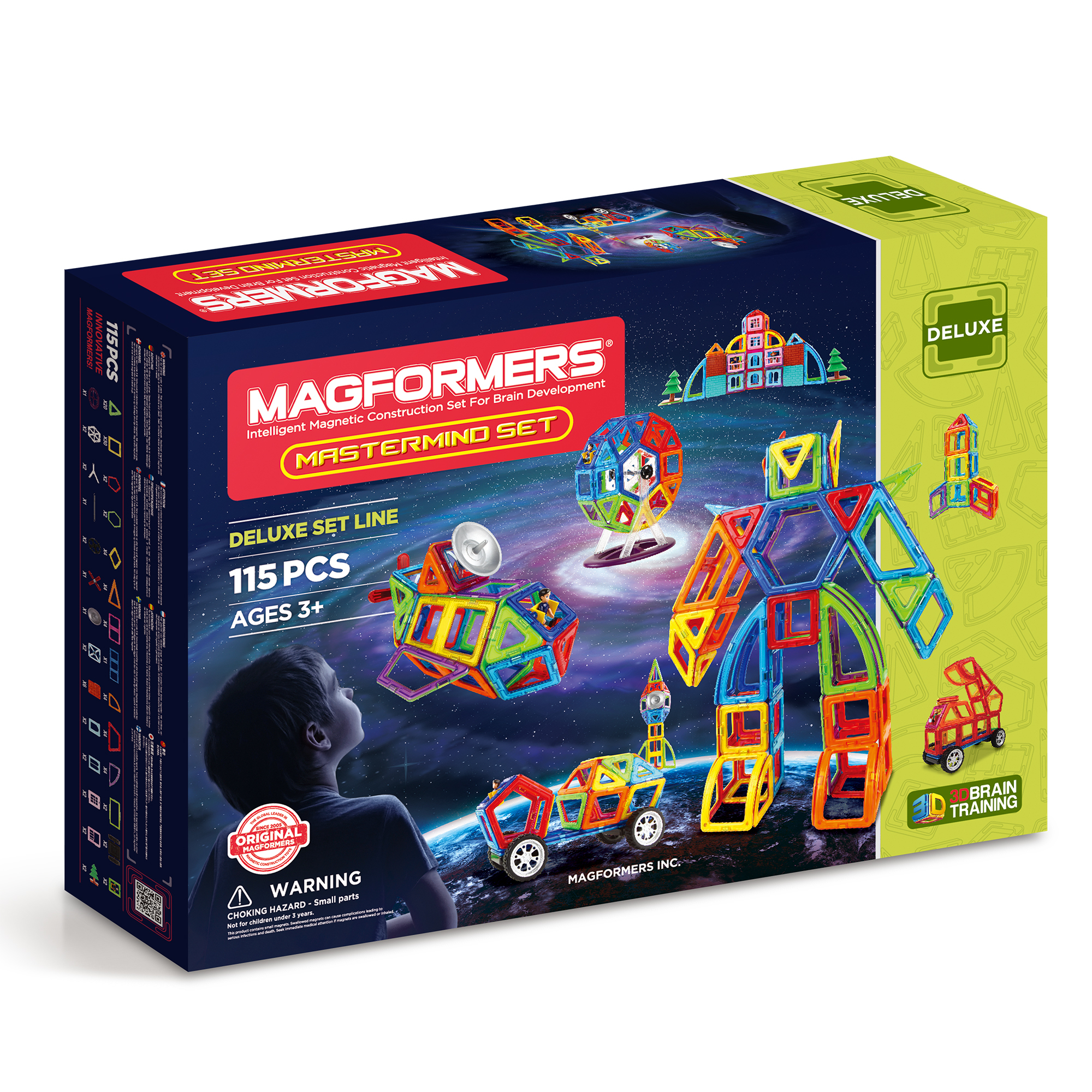 Конструктор магнитный Magformers Mastermind Set 115P 710012 - фото 1