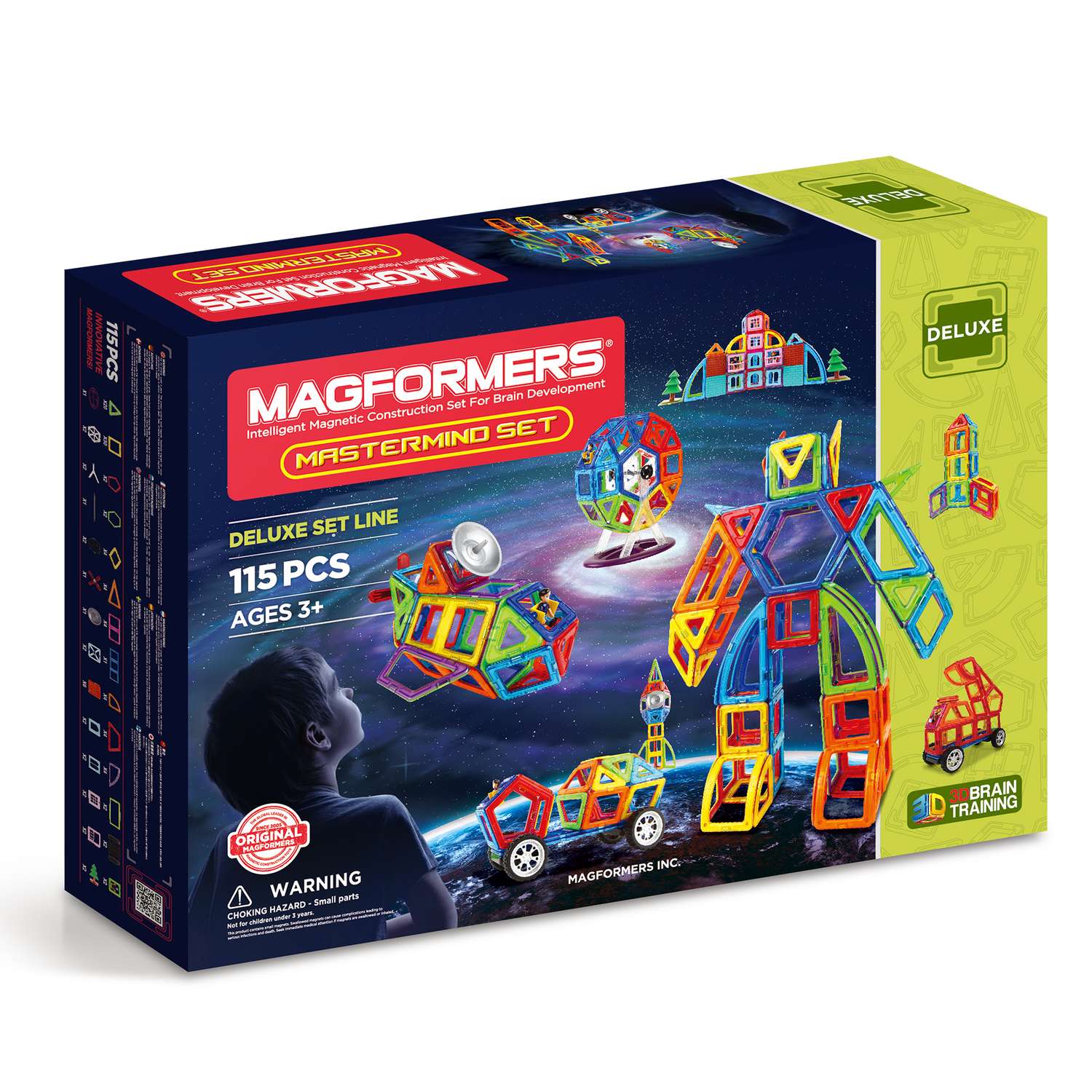Конструктор магнитный Magformers Mastermind Set 115P 710012 - фото 1