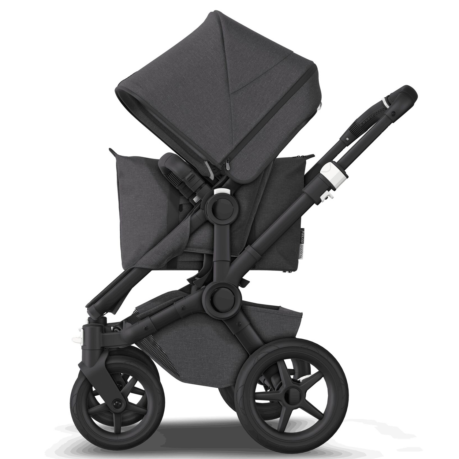 Коляска 2 в1 Bugaboo Donkey3 Complete Mineral Black-Washed Black 180154MC01 - фото 19