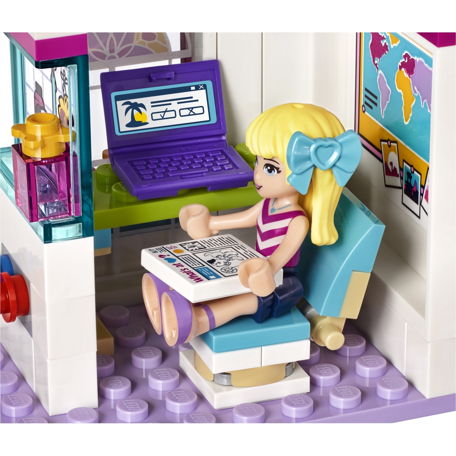 Конструктор LEGO Friends Дом Стефани (41314) - фото 12