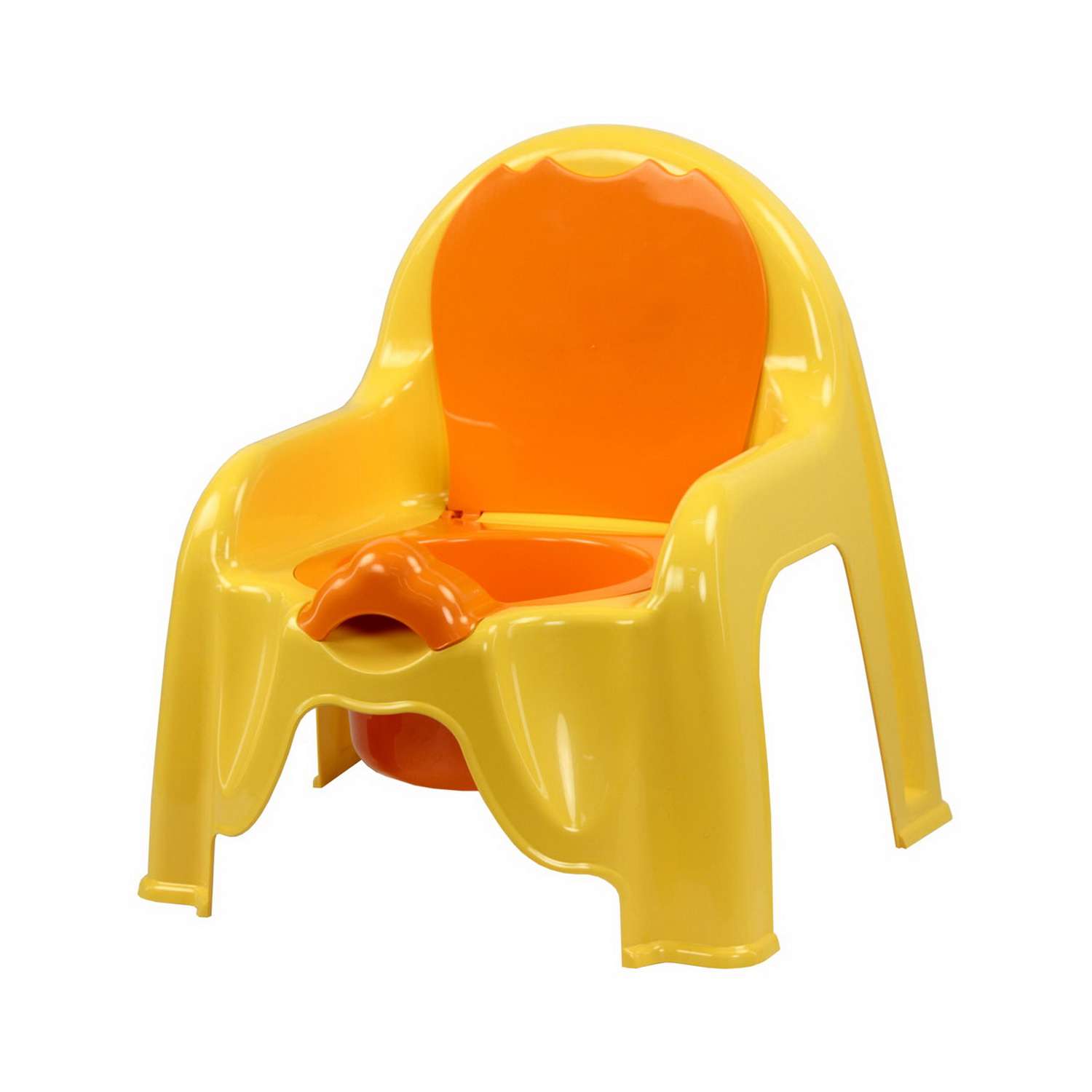 Горшок-стульчик Альтернатива светло-желтый - фото 1