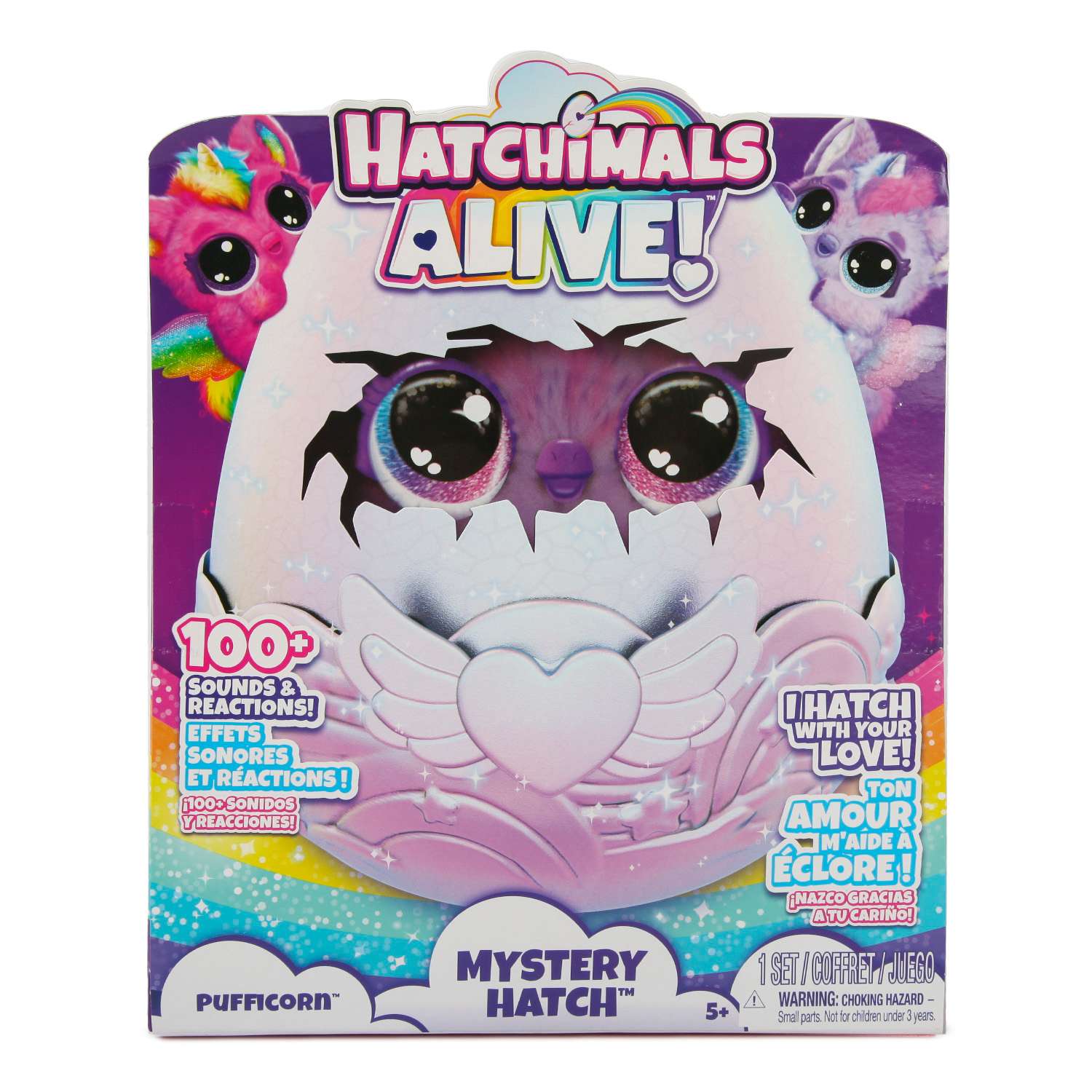 Игрушка интерактивная Hatchimals Alive Пуфиккорн 6069132 - фото 18