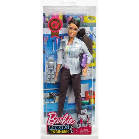 Кукла Barbie Робототехник Брюнетка FRM11