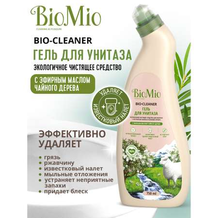 Средство чистящее Bio Mio для унитаза чайное дерево 750мл