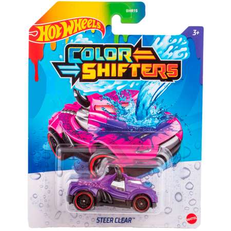 Машинка Mattel Hot Wheels меняющая цвет Steer Clear