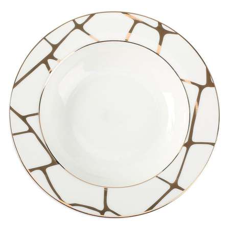 Набор столовой посуды Arya Home Collection для кухни Arya Orlena Elegant 24 предмета на 6 персон фарфор