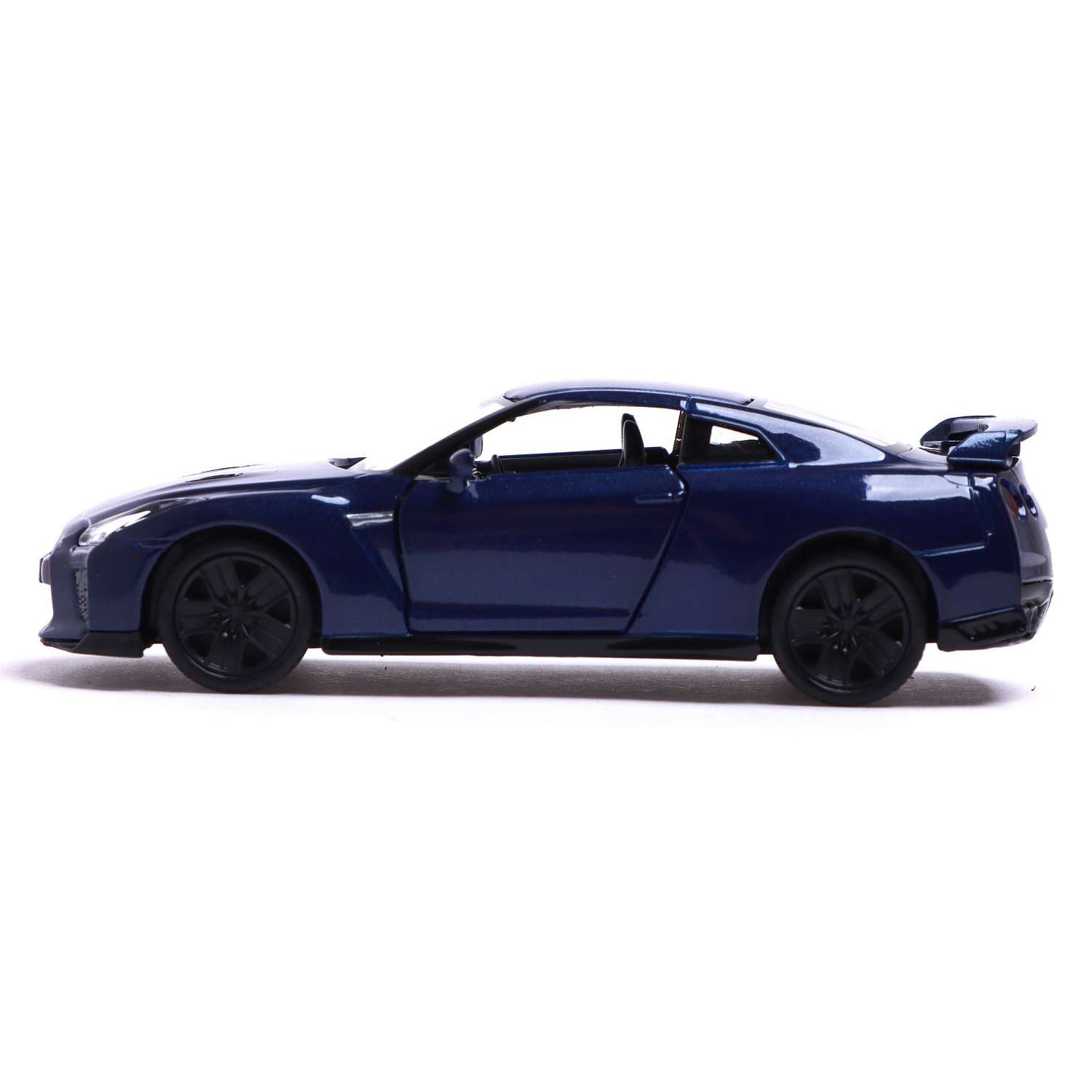 Машина Автоград металлическая NISSAN GT-R (R35) 1:32 открываются двери инерция цвет синий 7152970 - фото 2