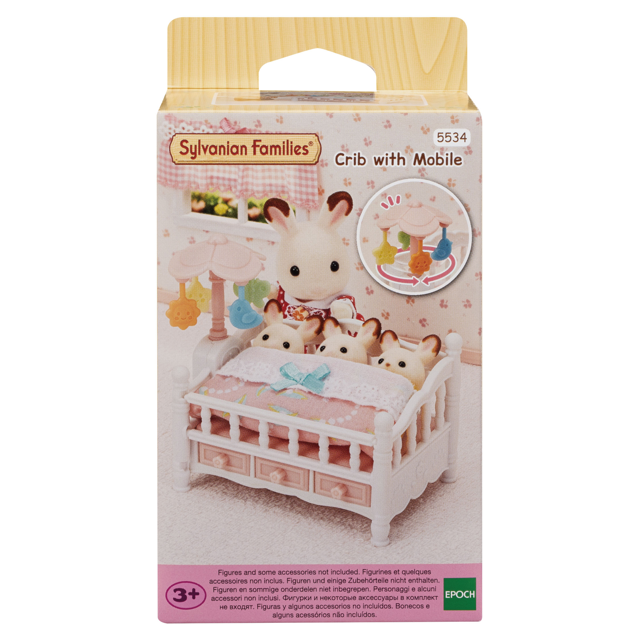 Набор Sylvanian Families Детская кроватка с мобилем 5534 - фото 2