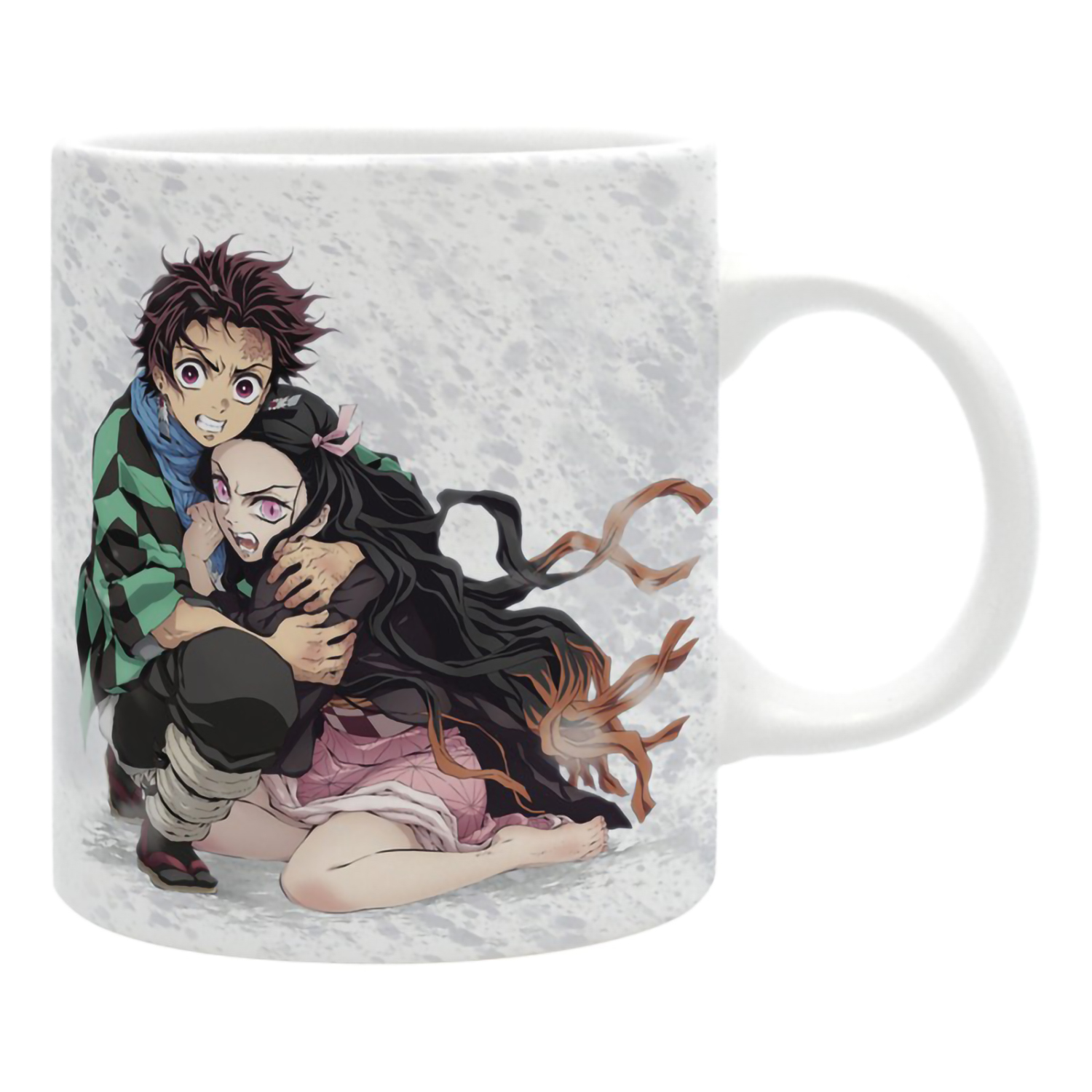 Кружка ABYStyle ABYstyle Demon Slayer Mug Tanjiro Nezuko subli Matte 320 мл - фото 1