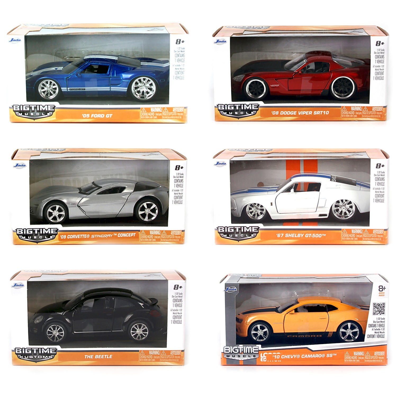 Автомобиль Jada Die Cast 1:32 в ассортименте 20003-W79 - фото 1