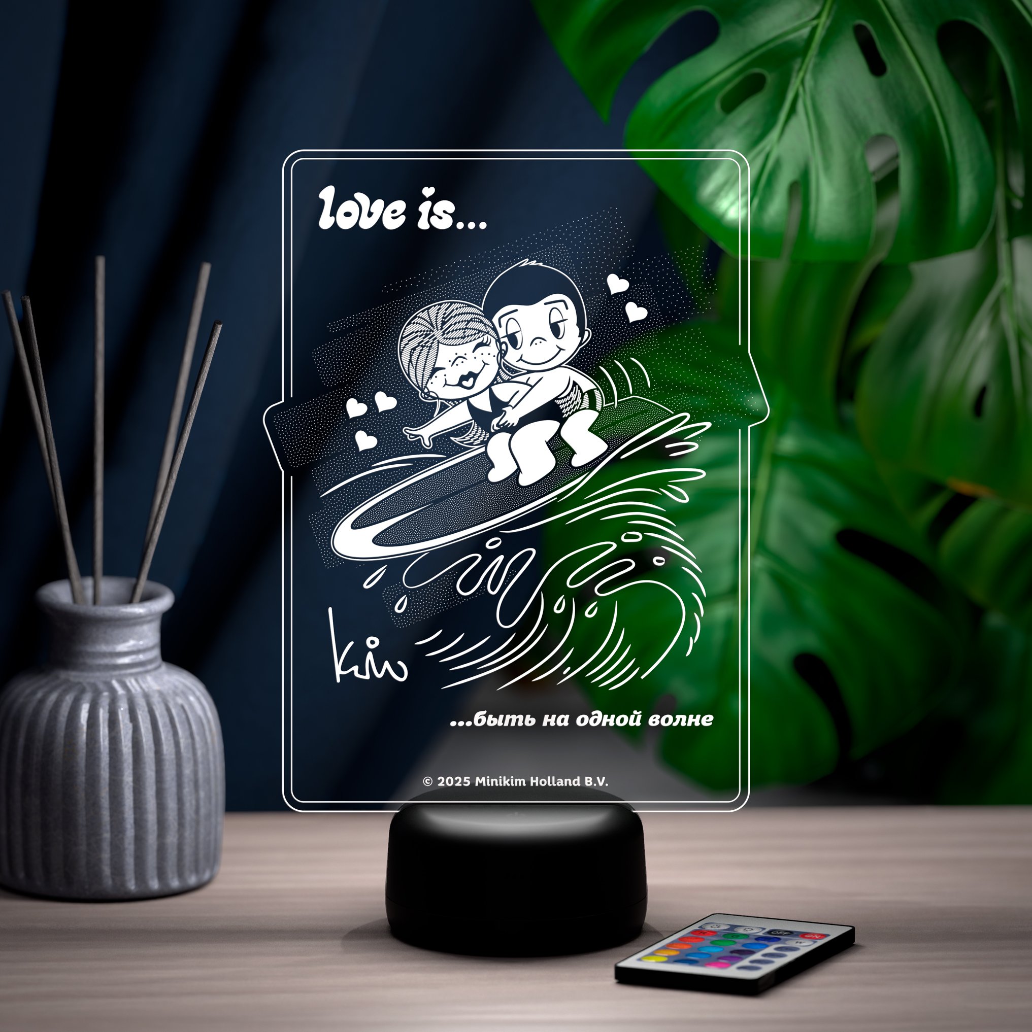 Ночник Love is.. Быть на одной волне - фото 8