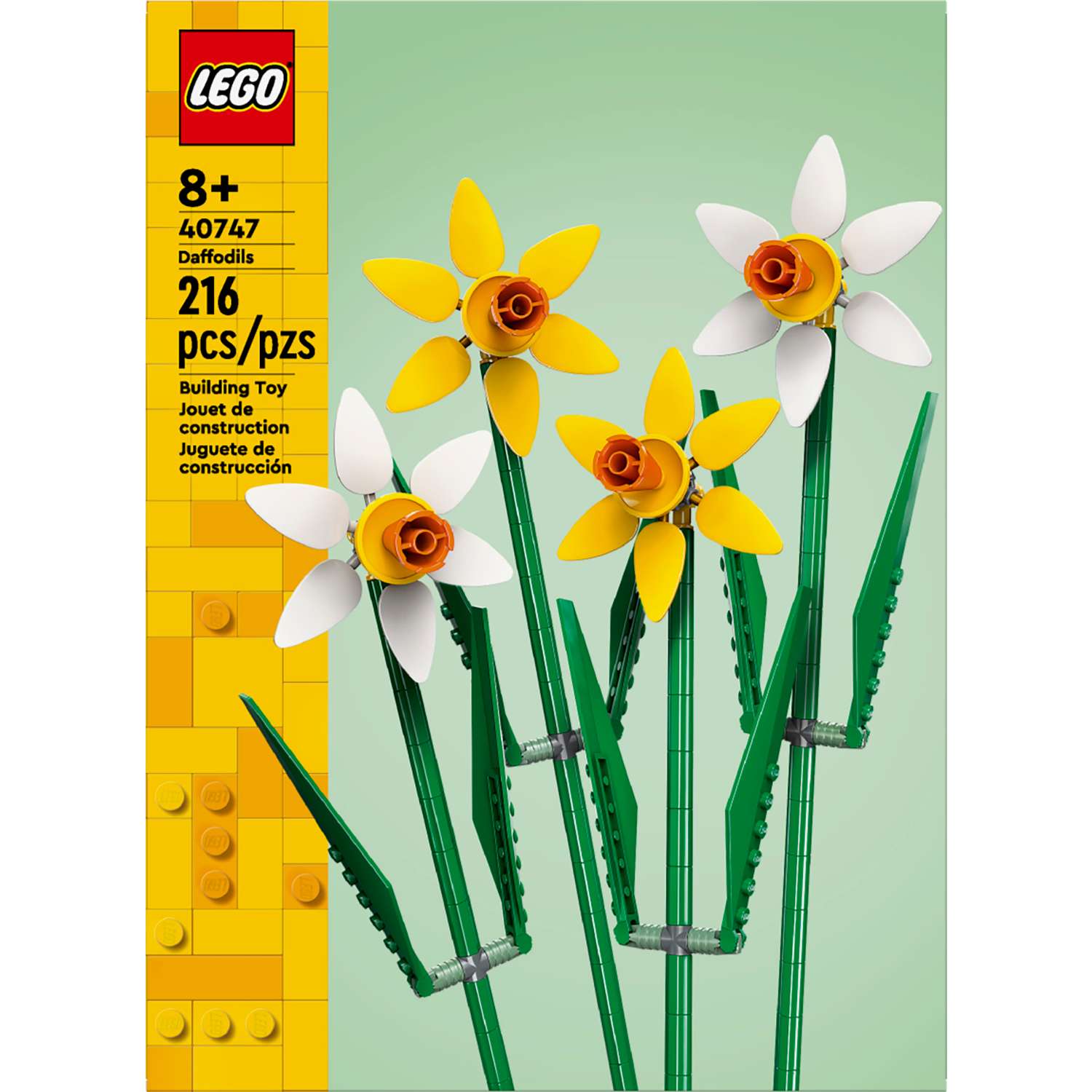 Конструктор LEGO Нарциссы 40747 - фото 3