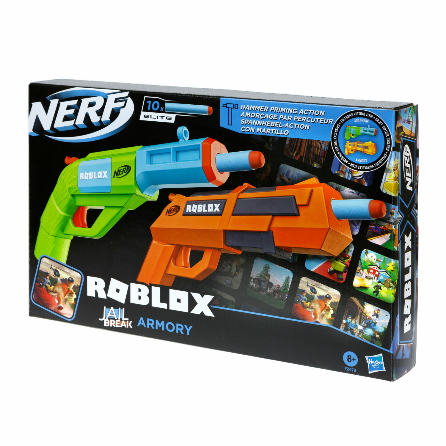 Бластер Hasbro Nerf Roblox Piston - фото 3