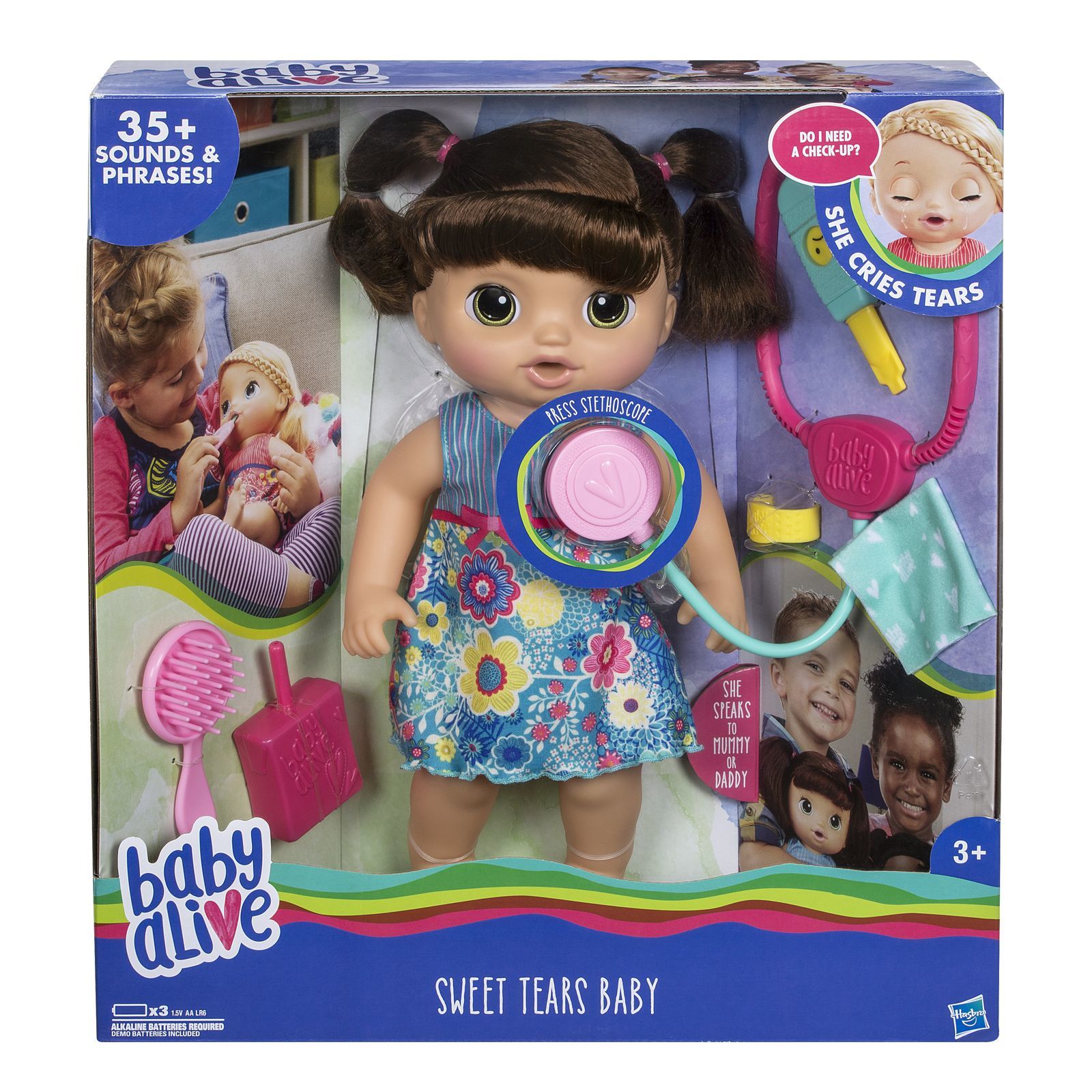 Набор игровой Baby Alive Малышка у врача Шатенка C0958121 купить по цене  1999 ₽ в интернет-магазине Детский мир