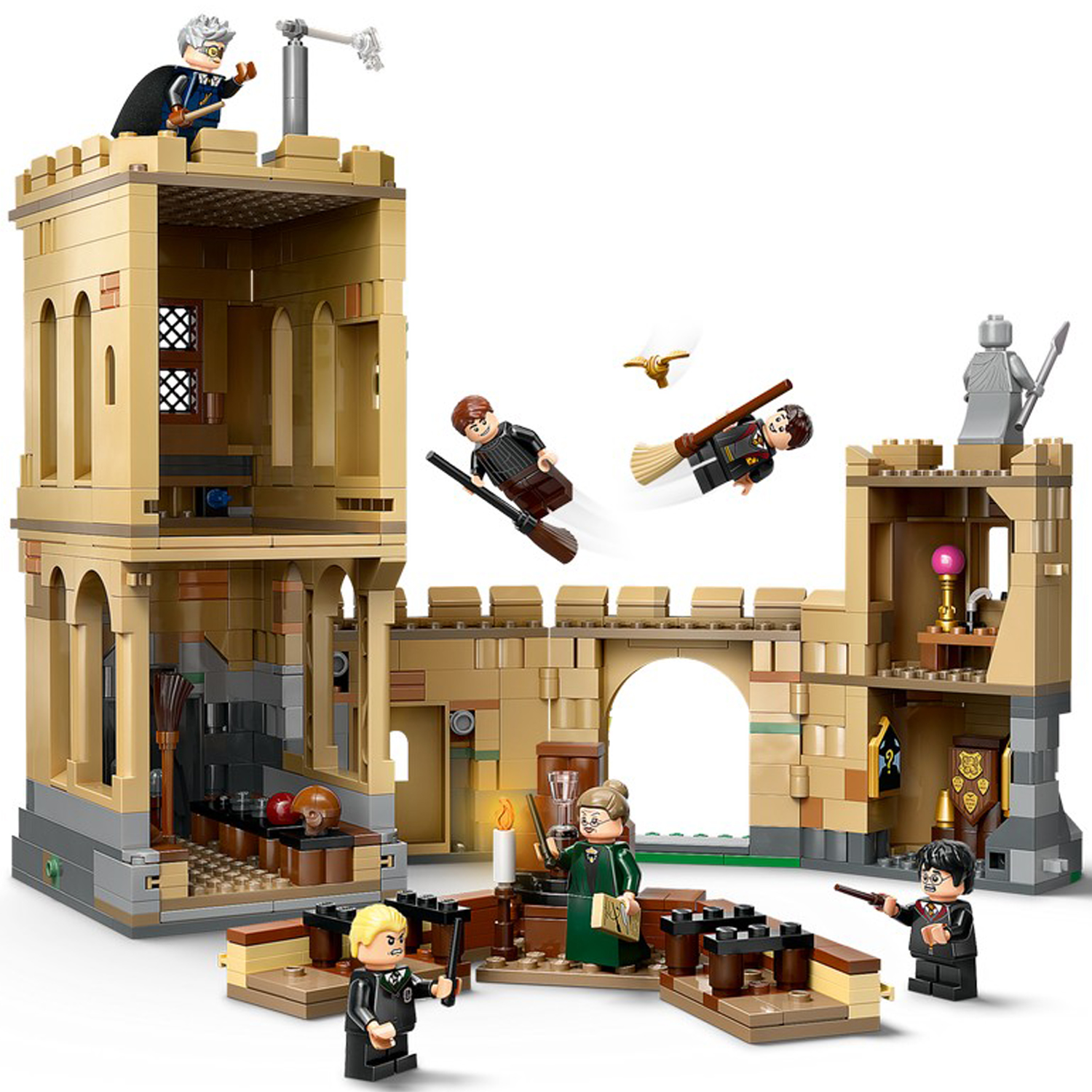 Конструктор детский LEGO Harry Potter Замок Хогвартс - Уроки полетов - фото 10