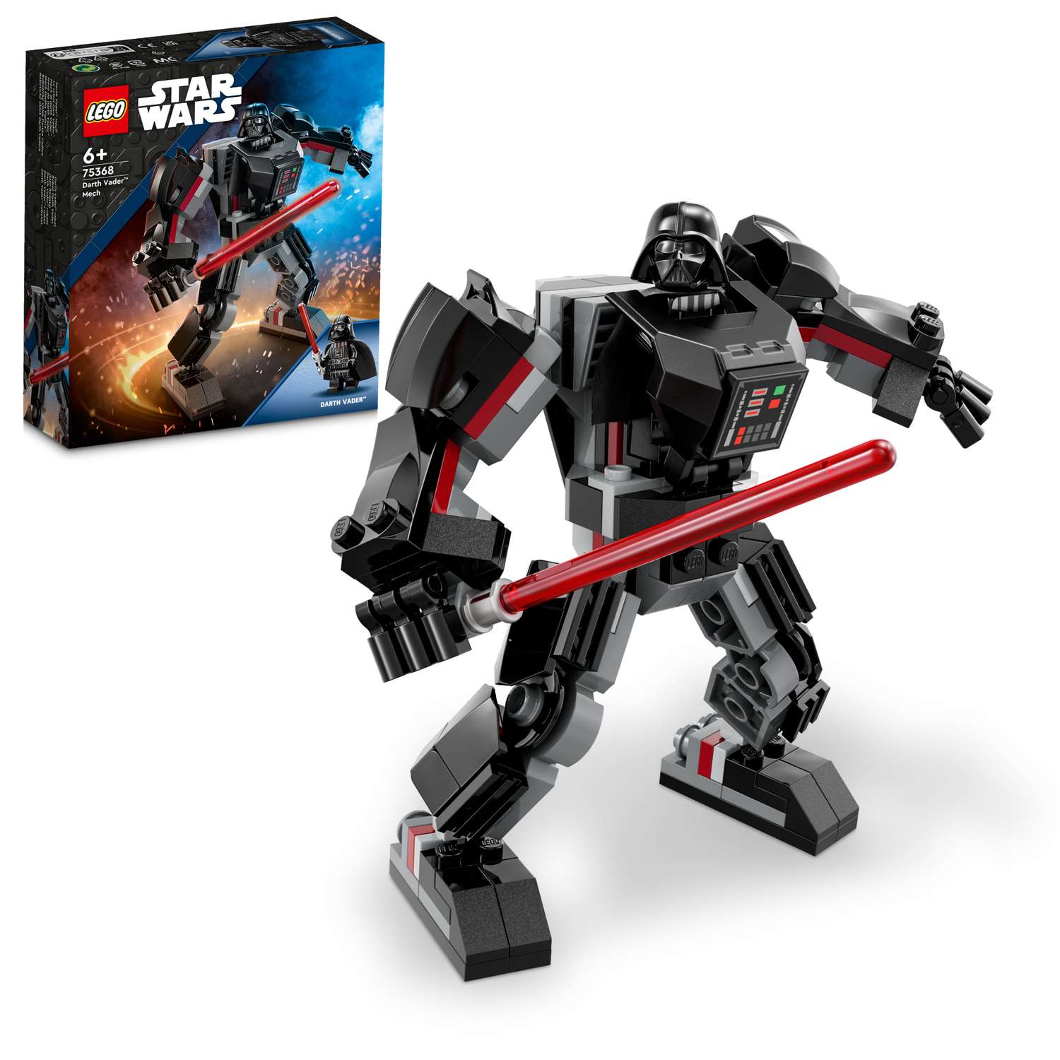 Конструктор LEGO Darth Vader Mech 75368 - фото 1