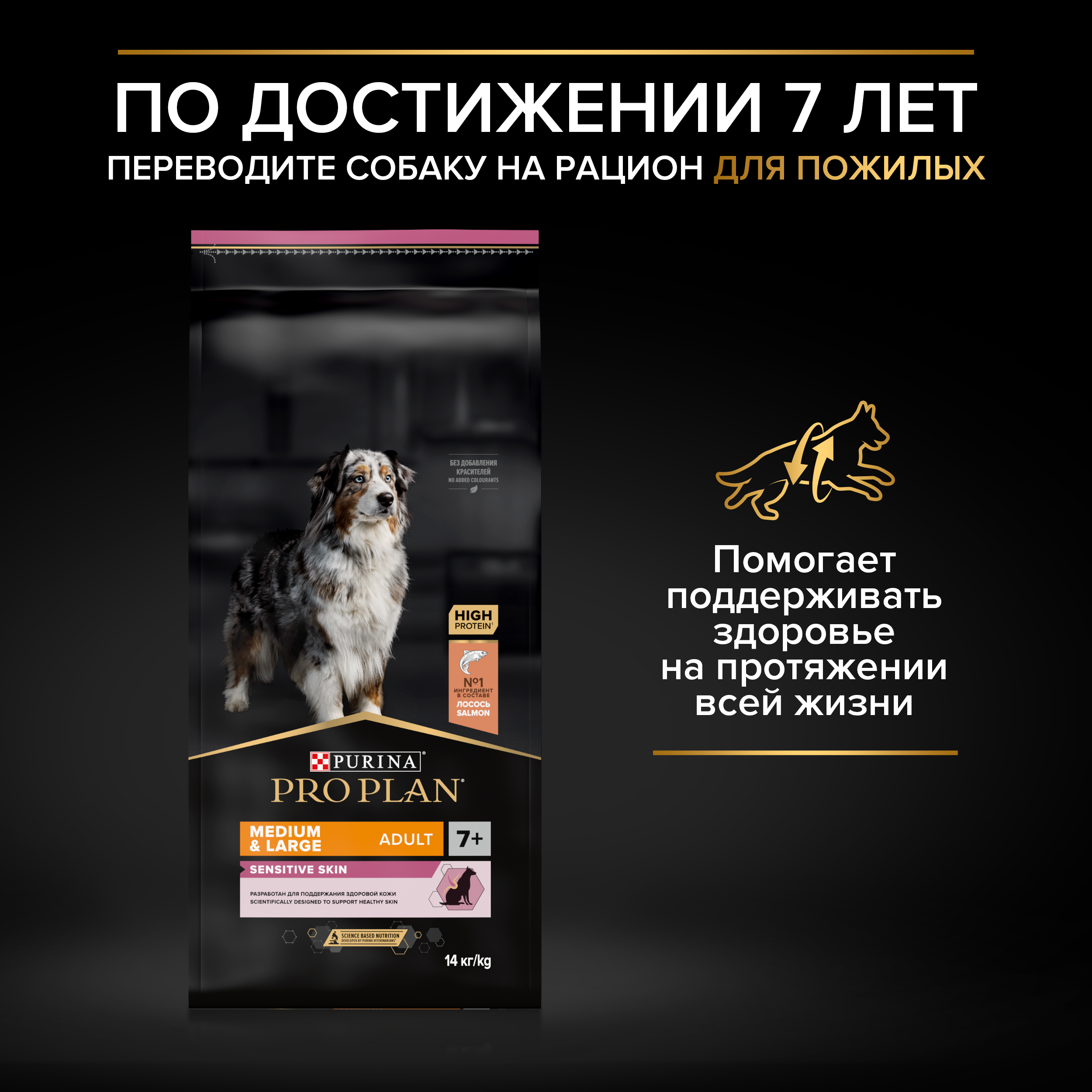 Сухой корм для собак PRO PLAN Sensitivity control 3 кг лосось (при аллергии и заболеваниях кожи, лечебный) - фото 11