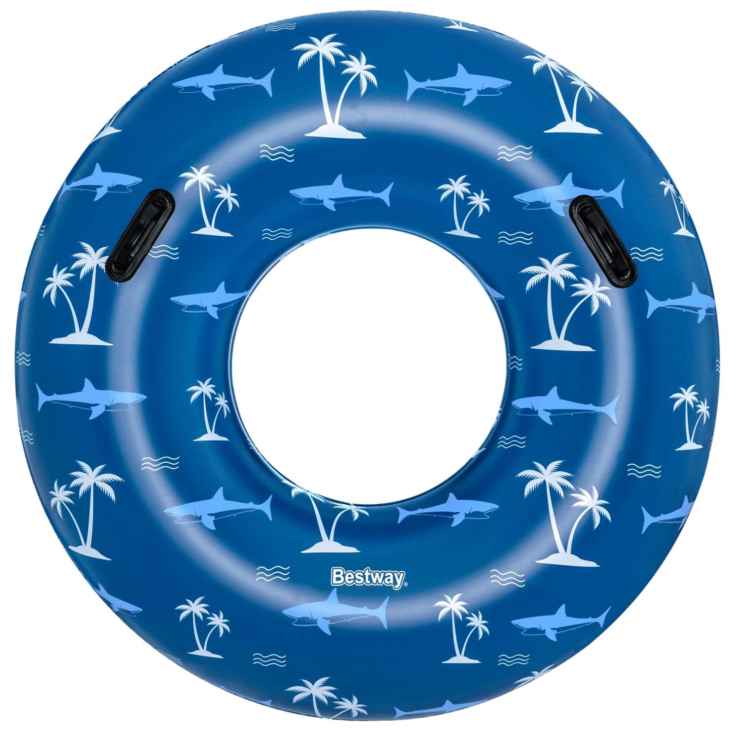Круг для плавания BESTWAY Морской - Синий - фото 1