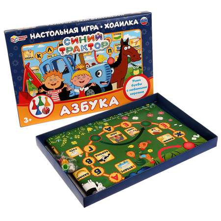 Игра настольная Умные игры Синий трактор Азбука 327321