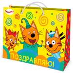 Пакет подарочный ND PLAY Три кота 40*30см 313894