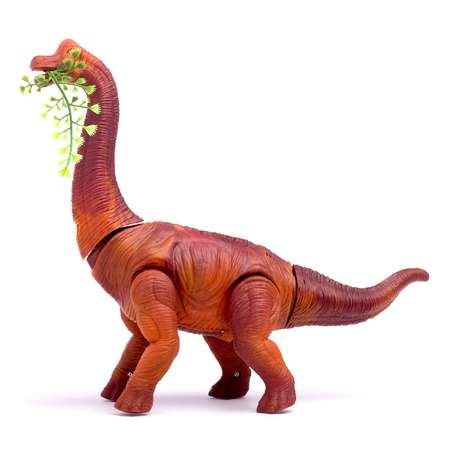 Динозавр Sima-Land Брахиозавр травоядный работает от батареек откладывает яйца с проектором