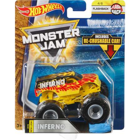 Машина Hot Wheels Monster Jam 1:64 Инферно FLX12