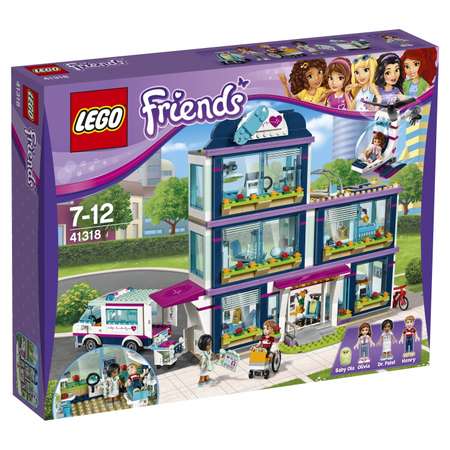 Конструктор LEGO Friends Клиника Хартлейк-Сити (41318)