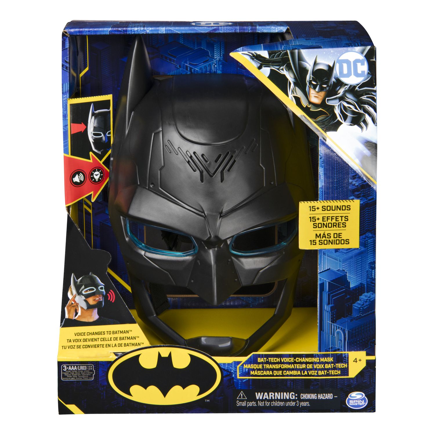 Игрушка Batman Маска с электронными эффектами 6055955 купить по цене 1999 ₽  в интернет-магазине Детский мир