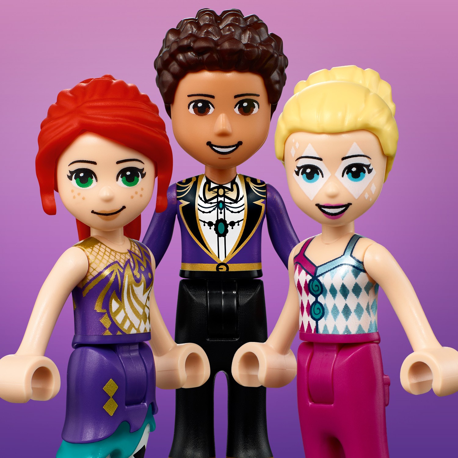 Конструктор LEGO Friends Волшебное колесо обозрения и горка 41689 - фото 9