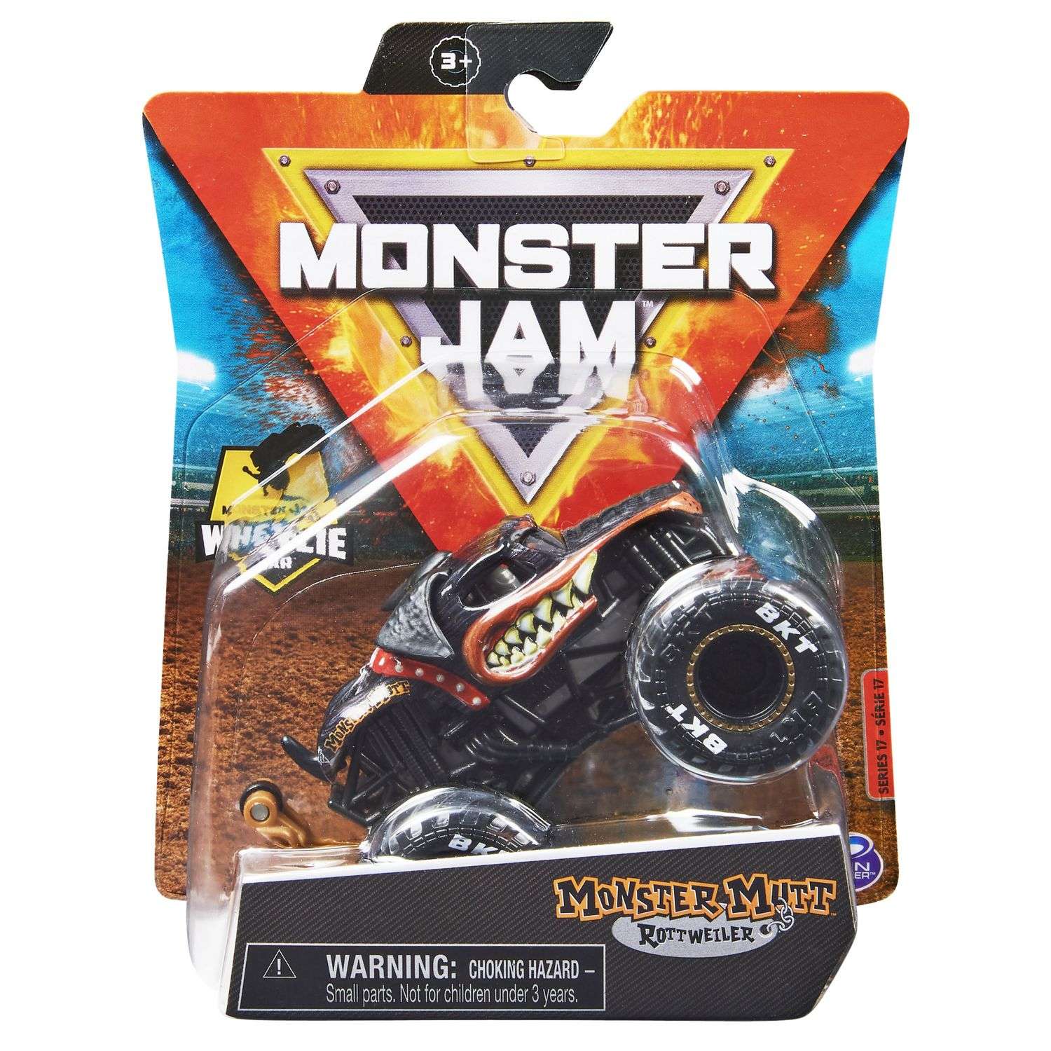 Машинка Monster Jam 1:64 MstMutRottweilerLT 6044941/20130586 6044941 - фото 2