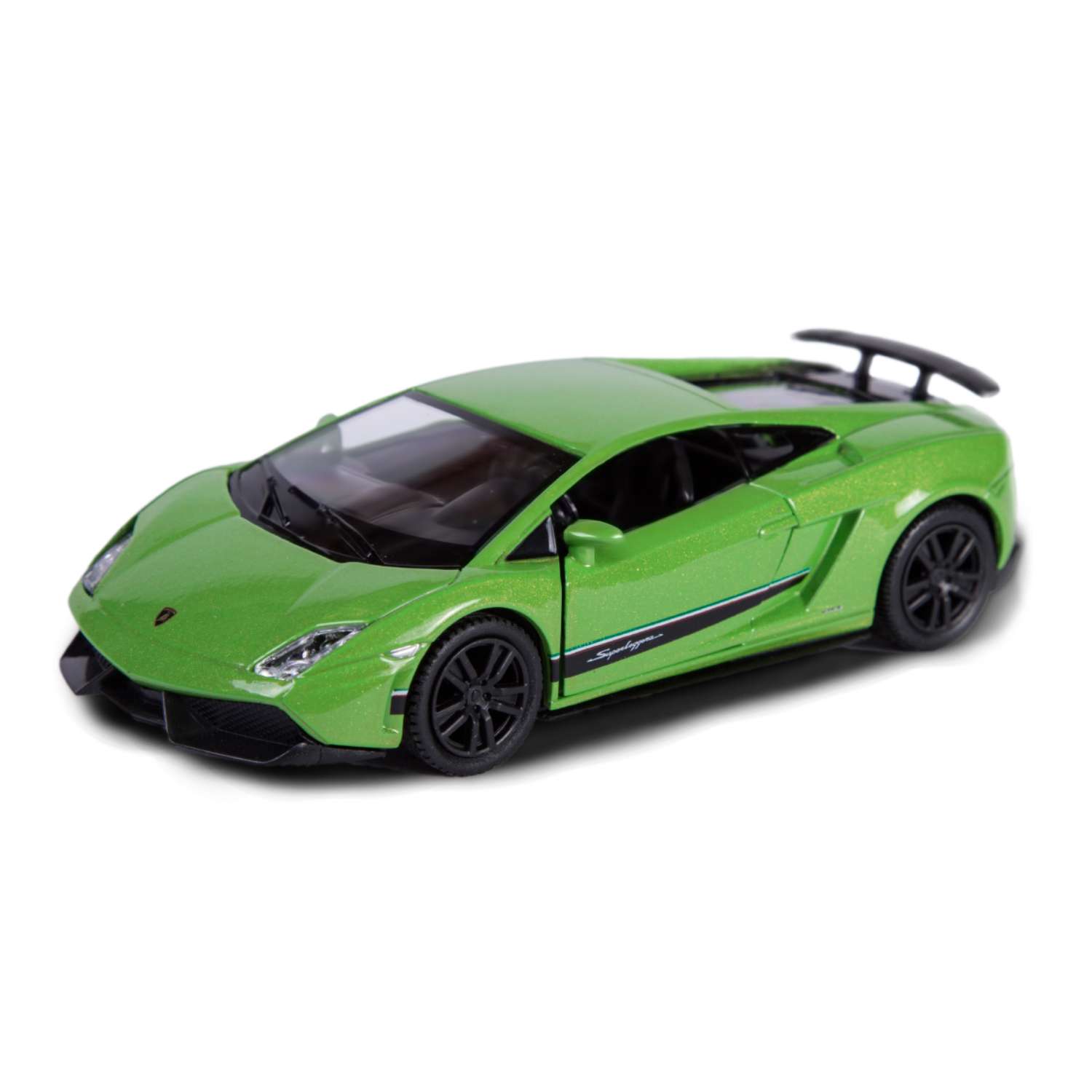Машина Mobicaro 1:32 Lamborghini Gallardo Зеленая 544998 - фото 1